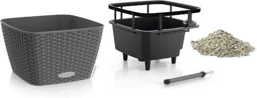 BACINO Cottage Granites Planters as Full Set